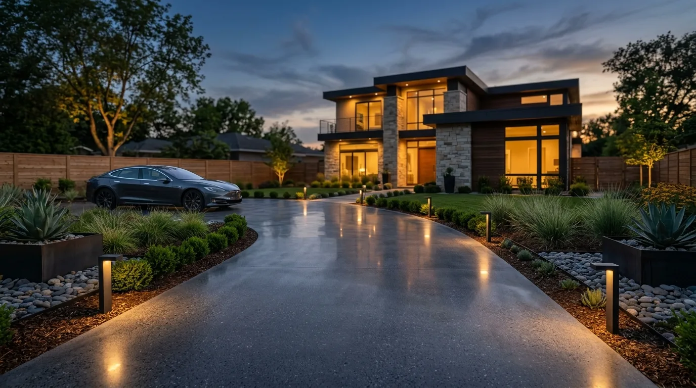 Grid-Style Modern Drive